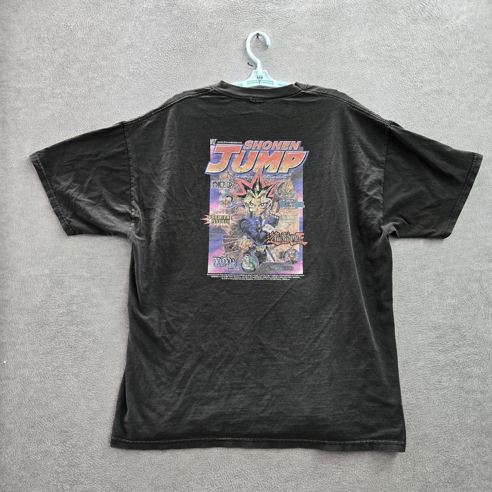 VINTAGE Shonen Jump Men Shirt 3XL Black Yu-Gi-Oh Promo Vol 1 Yugioh Yami READ